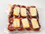 Мясо с сыром - готовое блюдо в вакуумном пакете