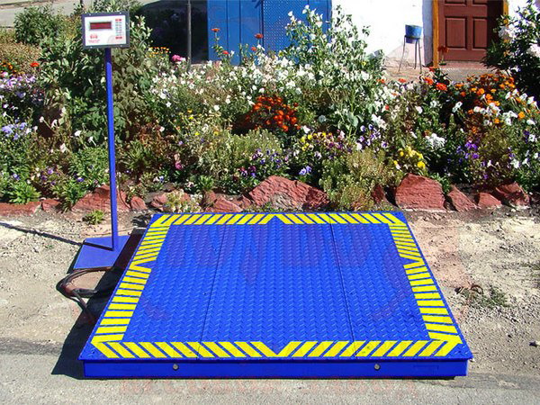 Электронные платформенные весы